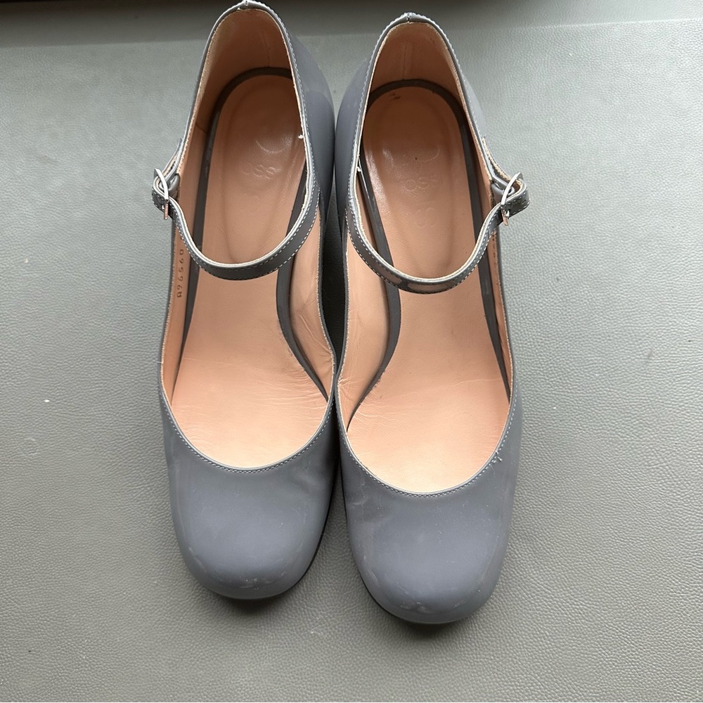 Sergio Rossi - SI Rossi Mary Jane - 37/US7 45mm block heel!